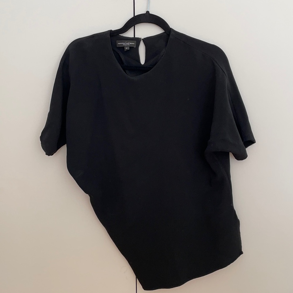 Assymetrical Designer Viscose Top